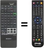 Replacement remote control RM-Y133