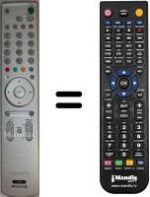Replacement remote control Sony KLV-S19A10U