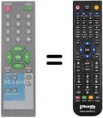 Replacement remote control REMCON1240