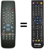 Replacement remote control Sinudyne 42000