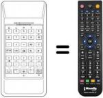 Replacement remote control Thomson 56CK41E
