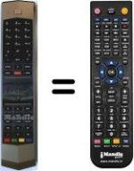 Replacement remote control Tcl RC-651