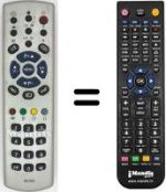 Replacement remote control Hoher H20L10
