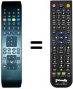 Replacement remote control DOMUS48DSM