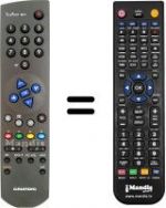 Replacement remote control Grundig GREENVILLE7004NIC