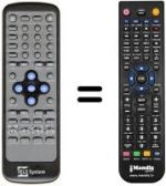 Replacement remote control REMCON780