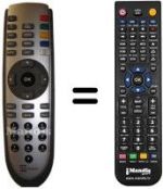 Replacement remote control REMCON1280