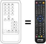 Replacement remote control REMCON919