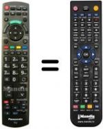 Replacement remote control REMCON209