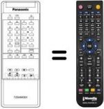 Replacement remote control Panasonic TZS4EK001