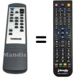 Replacement remote control Thomson AM1080