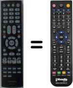 Replacement remote control Toshiba 43PJ03B