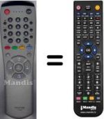 Replacement remote control CT-830