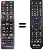 Replacement remote control Samsung REMCON088