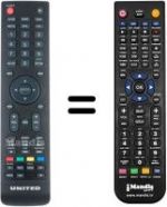 Replacement remote control United LED32SK30