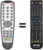 Replacement remote control REMCON976