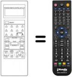 Replacement remote control Amstrad VCR4700