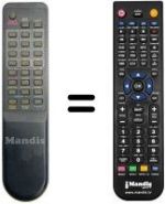 Replacement remote control REMCON1413