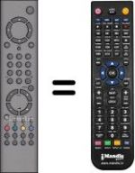 Replacement remote control Seg LCD-TV3000