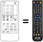 Replacement remote control REMCON340