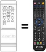 Replacement remote control Oceanic VR7320