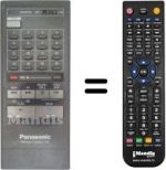 Replacement remote control Panasonic VSQ0357