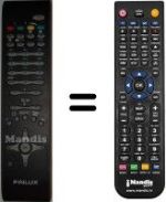 Replacement remote control Finlux 42FLD750