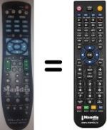 Replacement remote control Wharfedale WH-AV4337 USB