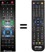 Replacement remote control Woxter I-CUBE1500