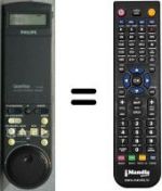 Replacement remote control Philips VR948