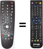 Replacement remote control RC23