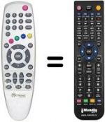 Replacement remote control Metronic 060508E