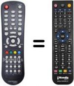 Replacement remote control Metronic 060615