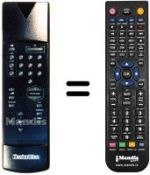 Replacement remote control Technisat MULTYMAC6