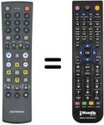 Replacement remote control Kathrein UFS702SI