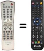 Replacement remote control Marantz DV7010