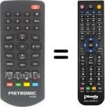 Replacement remote control Metronic 9042