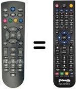Replacement remote control Metronic 441634