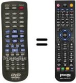 Replacement remote control Hyundai 560A