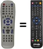 Replacement remote control REMCON691