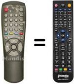 Replacement remote control Samsung DSR9000