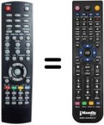 Replacement remote control United REMCON884