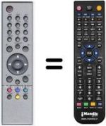 Replacement remote control Seg DTR602II