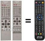 Replacement remote control Panasonic DMRE-30