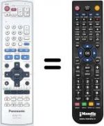 Replacement remote control Panasonic DMRE-S10EGS