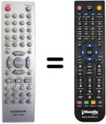 Replacement remote control DIUNAMAI NIRO