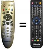 Replacement remote control Homecast HS5101CI