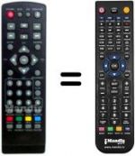 Replacement remote control FREIA-COMBO