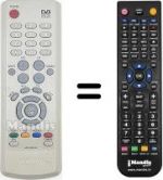 Replacement remote control Samsung DSB-A200C