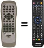 Replacement remote control Nortek N DVX-110